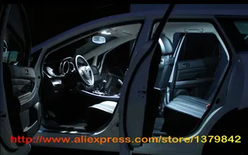 Doprava zadarmo 12Pcs/Veľa auto-styling Xenon Biela, Canbus PackageKit Interiérové LED Svetlo Na Renault Laguna 3 2007