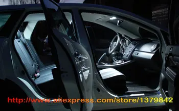Doprava zadarmo 13Pcs/Veľa auto-styling Xenon Biela, Canbus Balík Kit LED Osvetlenie Interiéru Na Mercedes CLK W209