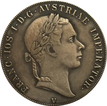 DOPRAVA ZADARMO 1853 Taliansko 1 Scudo - Františka Jozefa i. mince kópia