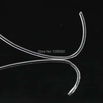 Doprava zadarmo 1Roll (100M) Wholesales Nové DIY Biela Nylon Elastické Vlákno na Výrobu Šperkov Prívesky Komponent Zistenia 0.8 mm
