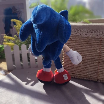Doprava zadarmo 28 cm Modrá Sonic The Hedgehog Plyšové Bábiky Hračky Mäkké, Vypchaté Obrázok Bábika Darček Pre Deti