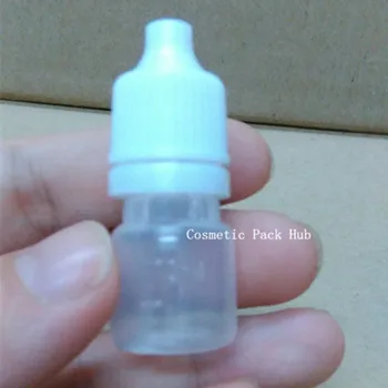 Doprava zadarmo 2ml Plastové Očných kvapiek Fľaše Prázdne Farmaceutické Kvapkadla Fľaša Esenciálny Olej Obaly Veľkoobchod