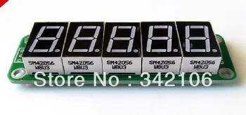 Doprava Zadarmo! 5 ks max7219 Statický digitálny displej modul ovládače 5 SPI sériové microcontroller modul snímača