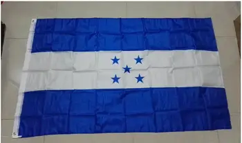 Doprava zadarmo aerlxemrbrae vlajka 90*150 cm Visí Honduras štátna vlajka svetového pohára, Domáce Dekorácie Honduras vlajka