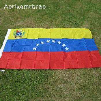 Doprava zadarmo aerlxemrbrae vlajka Nové módne 90*150 cm Venezuela vlajka Office/Aktivity/prehliadky/Festival/Domáce Dekorácie