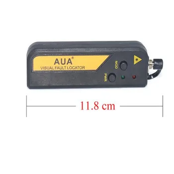 Doprava zadarmo AUA Mini 10mw Optický Laser Vizuálne Poruchy Locator, Optický Kábel Tester 10KM