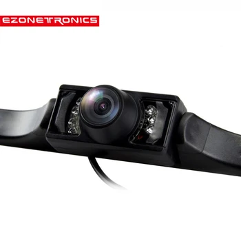 Doprava zadarmo Auto Licencie Montáž Zozadu Záložný Fotoaparát 7 LED pre Nočné Videnie Auto parkovacia Kamera špz Drôt na autorádia
