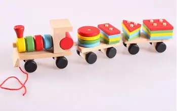 Doprava zadarmo detí vzdelávacie hračky,ale vlak presuňte hračky,veľké tri vlaky,odstráňte montážnu vlak stavebné bloky