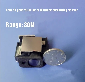 Doprava zadarmo Druhej generácie laserový senzor merania vzdialenosti 30 M +-1 mm Max frekvencia 20HZ meranie vzdialenosti modul