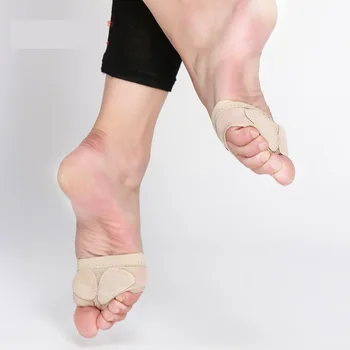 Doprava Zadarmo Dva Otvory Profesionálne Brucho Prst Pad Moderné Pol Lyrickej Tanečné Topánky Sandále Labky Tanec Nohy Tangá 4011