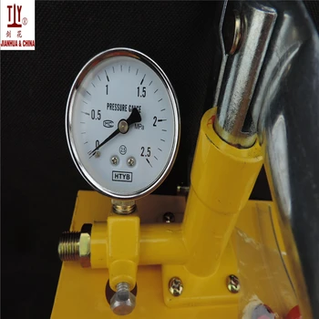 Doprava zadarmo, inštalatér, nástroje, ručné tlakové skúšanie čerpadla pohyb ruky 2,5 mpa/25 kg vákuové vodné čerpadlo pre Vodné tlakové skúšky