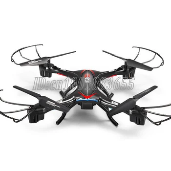 Doprava zadarmo K60 RC Quadcopter 2.4 GHz 4CH 6-Os Vrtuľník 3D Flip Jedným z Kľúčových Vrátiť Drone s Kamerou HD LED Light Cool