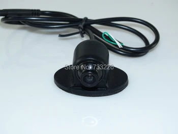 Doprava zadarmo Mini CCD HD Nočné Videnie 360 Stupňov Auto Spredu Fotoaparátu Predný Fotoaparát Spredu Strane Cúvaní Záložný Fotoaparát