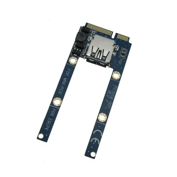 Doprava zadarmo Mini PCIe pre USB adaptér/prevodník mini card podpora USB WiFi , bluetooth pamäť Flash adatpter