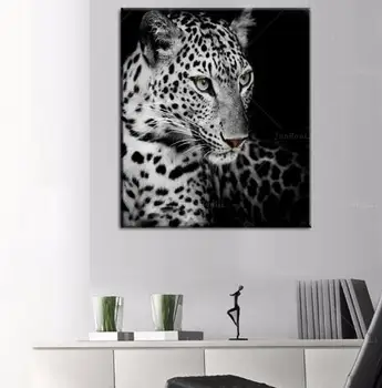 Doprava zadarmo moderné nástenné maľby zvierat, leopard, gepard domova, maliarske plátna umenie výtlačkov spálne dekorácie, obrázky