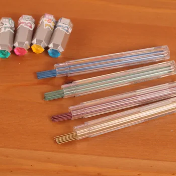 Doprava zadarmo papiernictvo multicolour box 12 cm farba potiahnuté ceruzka viesť náplň 0,5 mm 2B mechanické ceruzky viesť