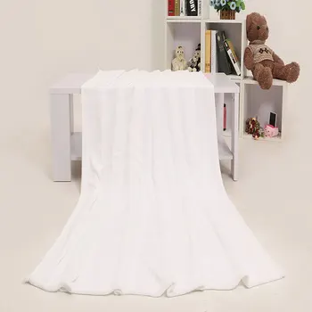 Doprava zadarmo Polyesteru, Biela Prikrývky Fleece Flanelové Deka Na Posteľ Manty E Cobertores De Casal 200*230 cm