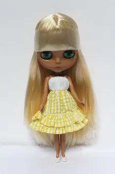 Doprava zadarmo veľké zľavy RBL-133DIY Nahé Blyth bábika darček k narodeninám pre dievča 4colour veľké oči bábiky s krásne Vlasy roztomilá hračka