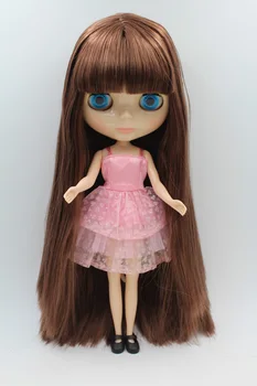 Doprava zadarmo veľké zľavy RBL-260DIY Nahé Blyth bábika darček k narodeninám pre dievča 4colour veľké oči bábiky s krásne Vlasy roztomilá hračka
