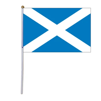 Doprava zadarmo xvggdg 100ks 14 * 21 cm Škótsko strane vlajky Škótsko Strane Mávali Národnej Vlajky