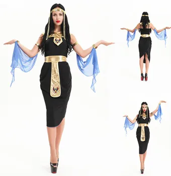 DOPRAVA ZADARMO zy283 Dámy Kleopatra, Egyptská Bohyňa Roman Maškarný Halloween Kostým Oblečenie
