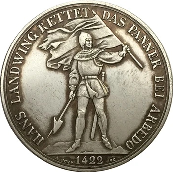 DOPRAVA ZADARMO Švajčiarsko 5 Franken Streľba Festival 1869 mince kópia