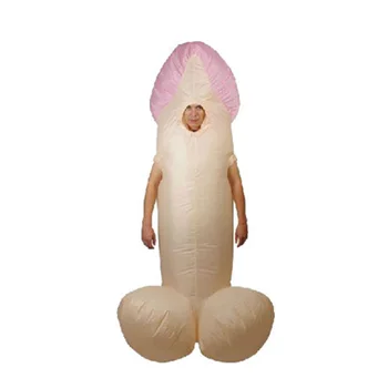 Dospelých nafukovacie penis kostým Karneval kostým pre človeka Halloween oblečenie doprava Zadarmo