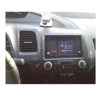 Double Din Fascia pre Honda Honda Civic 2007+ Rádio DVD, Stereo CD Panel Dash Montáž Inštalácia Výbava Auta Tvár Rám Fasica