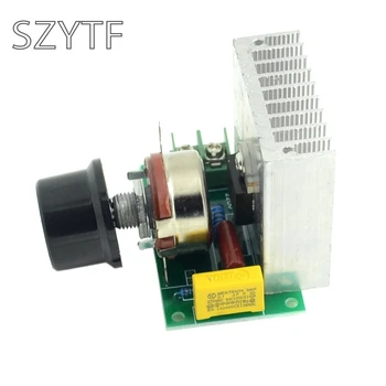 Dovezené 3800W SCR High-power elektronickým regulátorom, stmievač, rýchlosť, termostat veľkoobchod