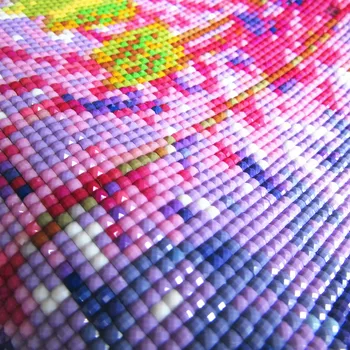DPF DIY ružové fliaš 5D diamond maľovanie cross stitch vyšívanie diamond mozaiky námestie domova diamond výšivky remeslá
