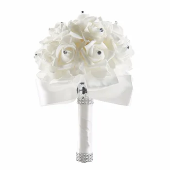 Dressv Najlepšie Korálkové Rose Svadobné Kytice Kvetov, Viac Farieb Pre Svadobné Svadobné Kytice