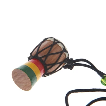 Drevené Klasické Jambe Bubeník Mini Výškový Bicie Africkej Strane Bubon Bongo Darček