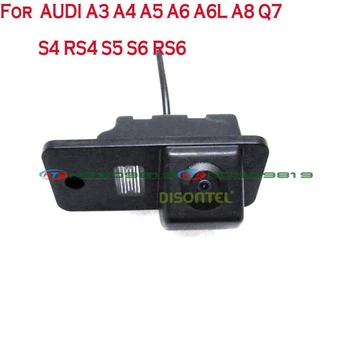 Drôt bezdrôtový Auto Zozadu na Zadnej strane zálohy Kamera spätného parkovanie pre sony ccd AUDI A3 A4 A5 A6 A6L A8, Q7 S4 RS4 S5 S6 RS6