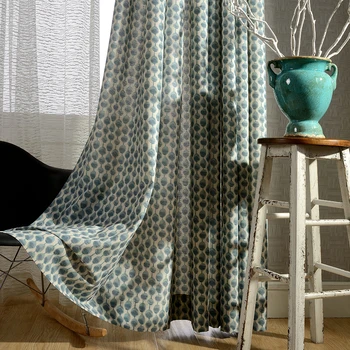 DSinterior moderné tlačiarne polyester bavlna tlač záves pre obývacia izba