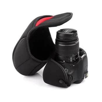 DSLR Fotoaparát Vnútorné Mäkké Taška puzdro Pre Nikon D600 D750 D7500 D7200 D7100 D7000 D80 D90 D70