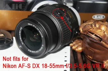 DSLR Fotoaparátu, clona Slnečník Kryt HB-45 II pre Bajonet Nikon AF-S DX f/3.5-5.6 G 18-55mm ED II / VR (Nie VR II) Objektív 52mm