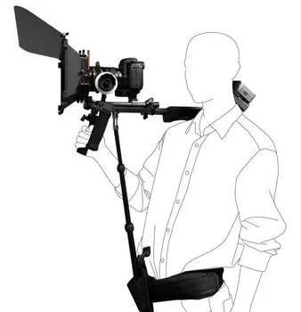 DSLR Plošinu Podporu Rod/ Pás Fit Rameno / Pás Montáž Pre Video Fotoaparát, Videokamera DV/DSLR