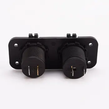 Dual zapaĺovač 12V USB 4.2 A Adaptér digitálny volmeter pre Motocykel, Auto, Loď, Námorné Carvan