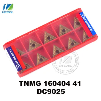 Duracarb TNMG160404 -41 DC9025 pre semi-dokončovacie dokončovacie P15 ~ P35 ocele karbid volfrámu sústruženie vložiť CNC nástroj TNMG 160404