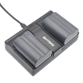 Duálny USB Nabíjačka pre BP-511 BP511 BP 511 BP-511A Batérie Canon G6, G5, G3 G2 G1 EOS 300D 50D 40 D 30 D 20 D 5D MV300i Digitálneho Fotoaparátu