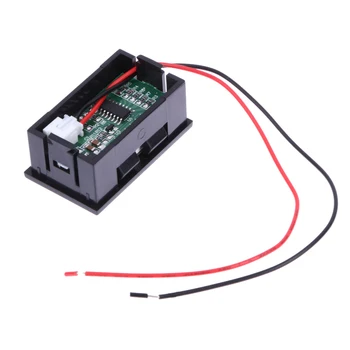 Dva-wire DC3.2-30V 0.56 Palcov Auto LCD Červená LED Panel Merač Digitálny Voltmeter Modul auto príslušenstvo, auto-styling