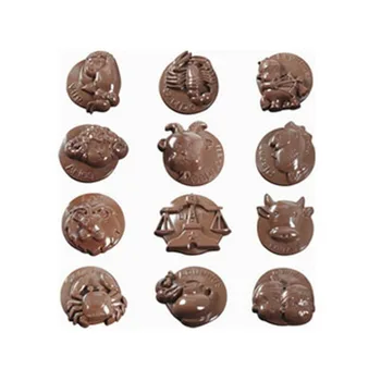 Dvanásť súhvezdí tvar pečiva čokoláda, formy , kuchyňa polykarbonátu čokoláda formy DIY čokoláda formulár maker Pečivo Nástroje
