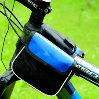 Dvojité Bočné bicykli Cyklistické tašky bicykel, cyklistická taška predný rám rúrky taška Požičovňa paketové cyklistické doplnky, skladacia taška BB2018