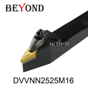 DVVNN2525M16,otočením držiaka nástroja nudné bar interné nástroje na sústruženie, D TYP zamknuté mini sústruh držiaka nástroja pre VNMG 1604 vložky