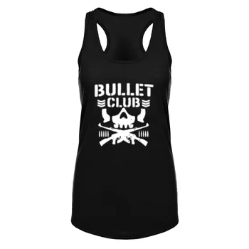 Dámske Bullet Klub Zábavné Fitness Cvičenie Racerback Tank Topy