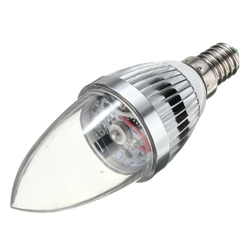 E14 RGB LED Žiarovky 16 Farby sviečkach Pozornosti Žiarovky Lampy s Diaľkovým ovládaním AC 85-265V 3W