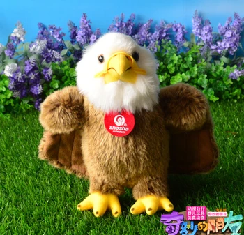 Eagles Bábika Plešatý Eagle Plyšové Hračky Simulácie Zvieracích Deti Hračka Darček
