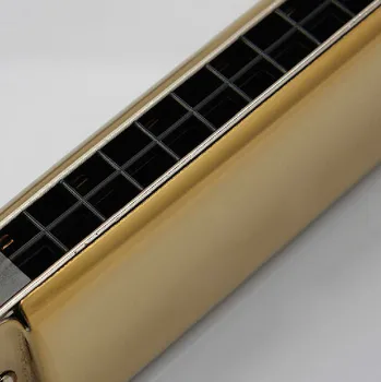 Easttop 24 Otvor Tremolo Harmonica Tlačidlo C/D/E/F/G/A/B, Harfa Nastaviť Armonica Profesionálne Woodwind hudobný Nástroj Gaita 2 farby