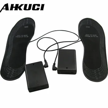 Eco Friendly Prispôsobené Topánky vložky Bezpečné USB Powered vyhrievané vložky do topánok batérie