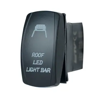 EE podporu 20A 12V Modrý LED Prepnúť Kolískový Spínač Strechy Svetlo Bar Lampa Pre Auto, Off Road XY01